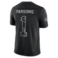 GB.Packers #1 Micah Parsons Black 2026 Salute to Service Stitched Limited Football jersey Thaam