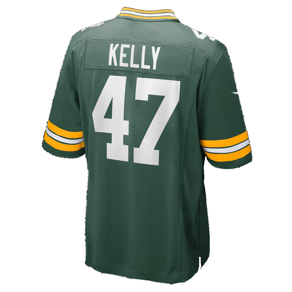 GB.Packers #47 Nyjalik Kelly Green Team Game Football jersey Thaam