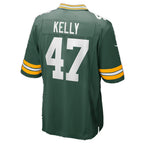 GB.Packers #47 Nyjalik Kelly Green Team Game Football jersey Thaam
