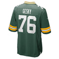 GB.Packers #76 Josh Gesky Green Team Game Football jersey Thaam