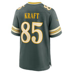 GB.Packers #85 Tucker Kraft Green 2026 Rivalries Collection Game Jersey Thaam