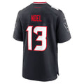 H.Texans #13 Jaylin Noel Navy Thaam Team Game Jersey