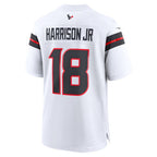 H.Texans #18 Marvin Harrison Jr. White Game Jersey THAAM