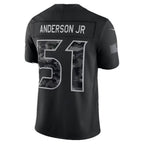 H.Texans #51 Will Anderson Jr. Black 2026 Salute to Service Stitched Limited Football jersey Thaam