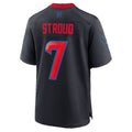 H.Texans #7 C.J. Stroud Navy Alternate 2 25th Season Game Football jersey Thaam