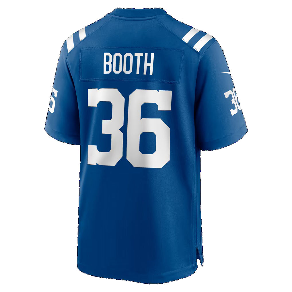 IN.Colts #36 Davon Booth Royal Team Game Football jersey Thaam