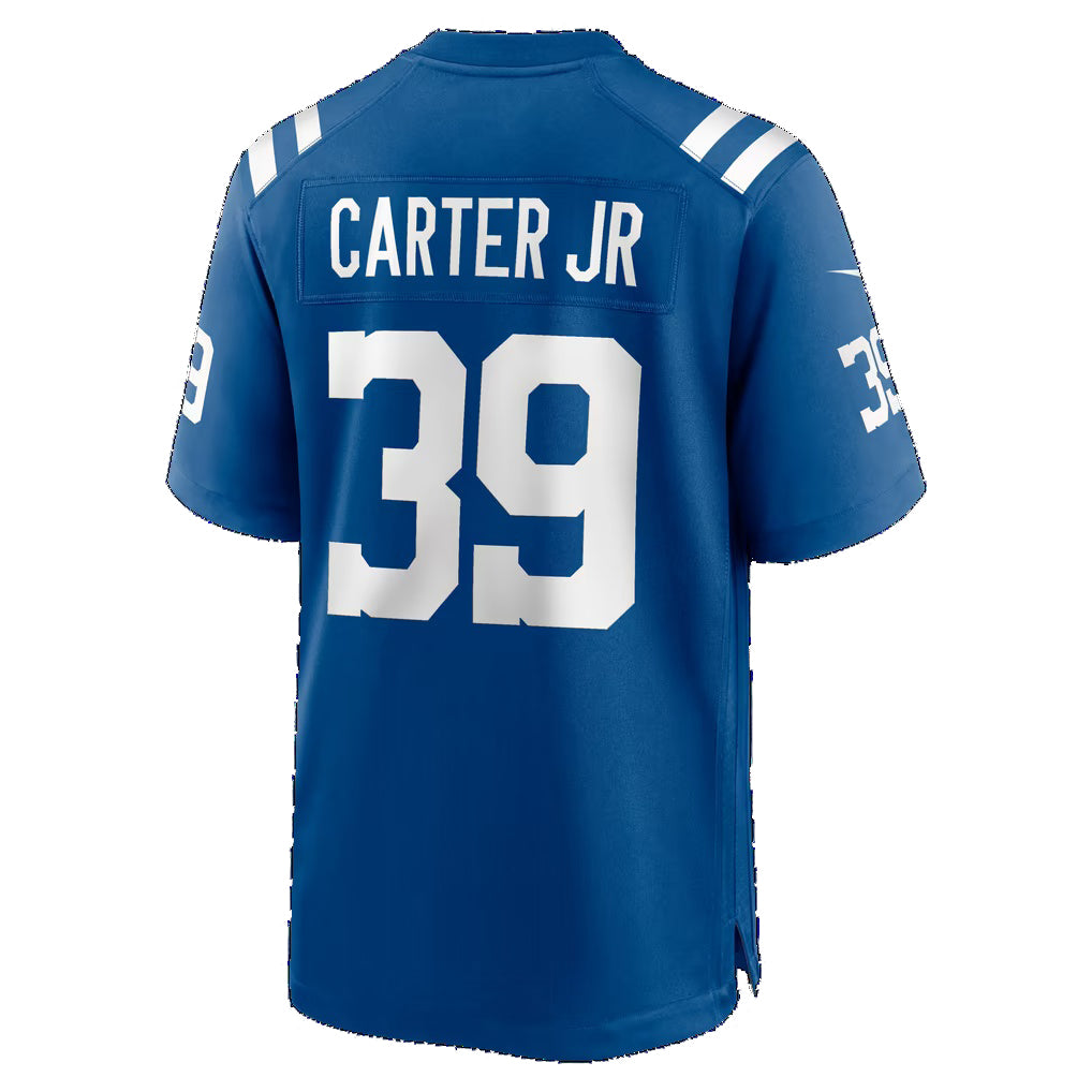 IN.Colts #39 Rob Carter Jr. Royal Team Game Football jersey Thaam
