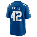 IN.Colts #42 Anderson Castle Royal Team Game Football jersey Thaam