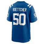 IN.Colts #50 Bryce Boettcher Royal Team Game Football jersey Thaam
