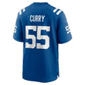 IN.Colts #55 Caden Curry Royal Team Game Football jersey Thaam
