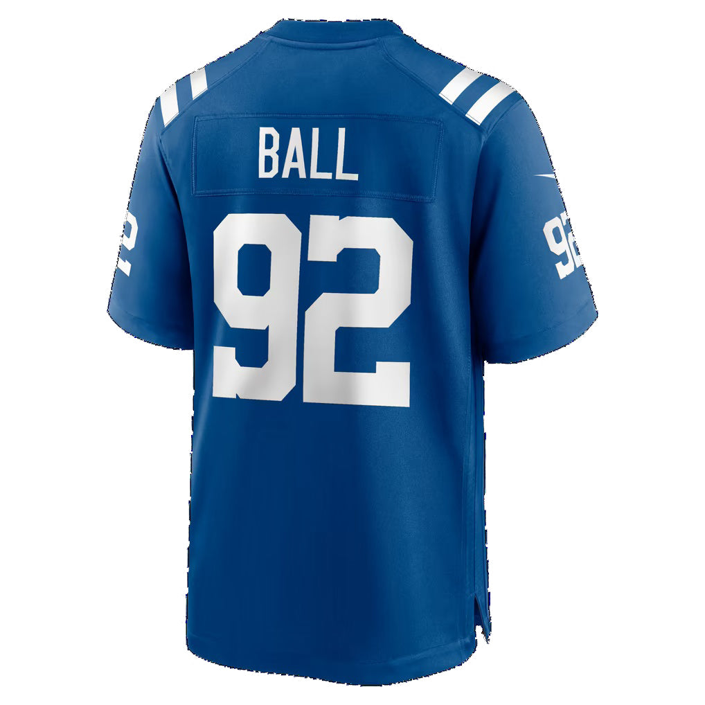 IN.Colts #92 Cameron Ball Royal Team Game Football jersey Thaam