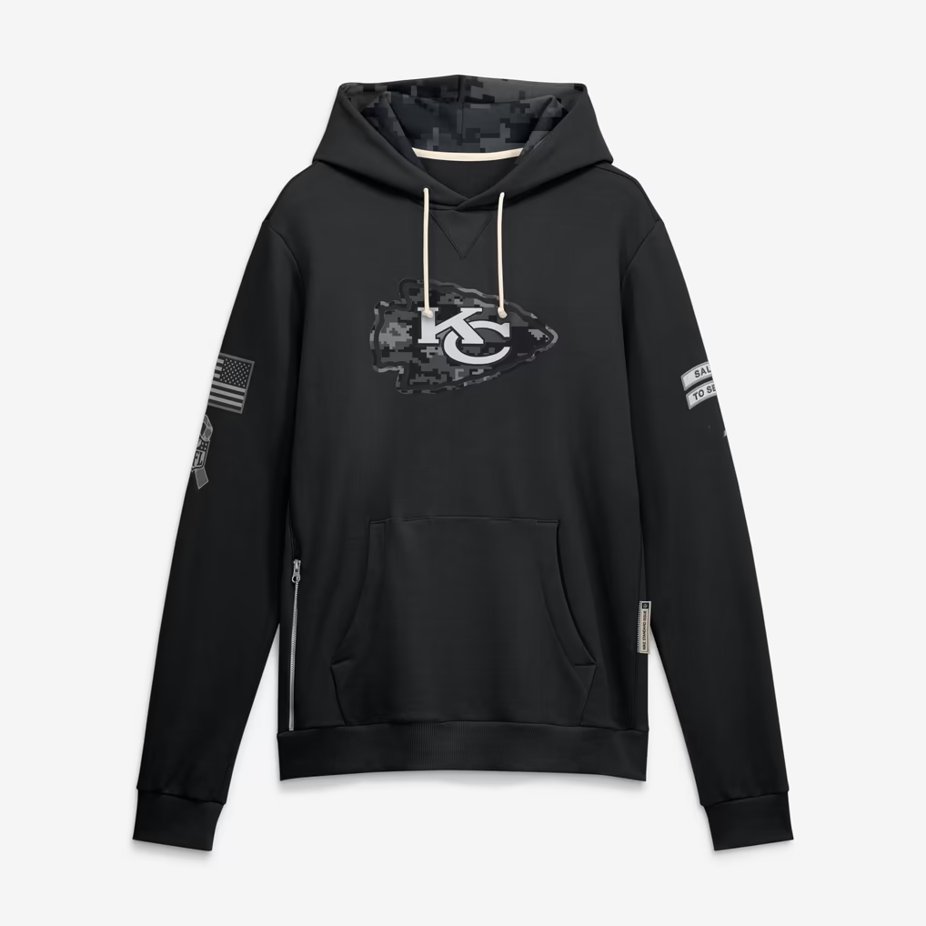 KC.Chiefs 2026 Salute To Service Club Pullover Hoodie Cheap sale Birthday and Christmas gifts Stitched American Jersey THAAM