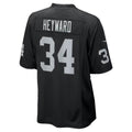 LV.Raiders #34 Connor Heyward Black Team Game Football jersey Thaam