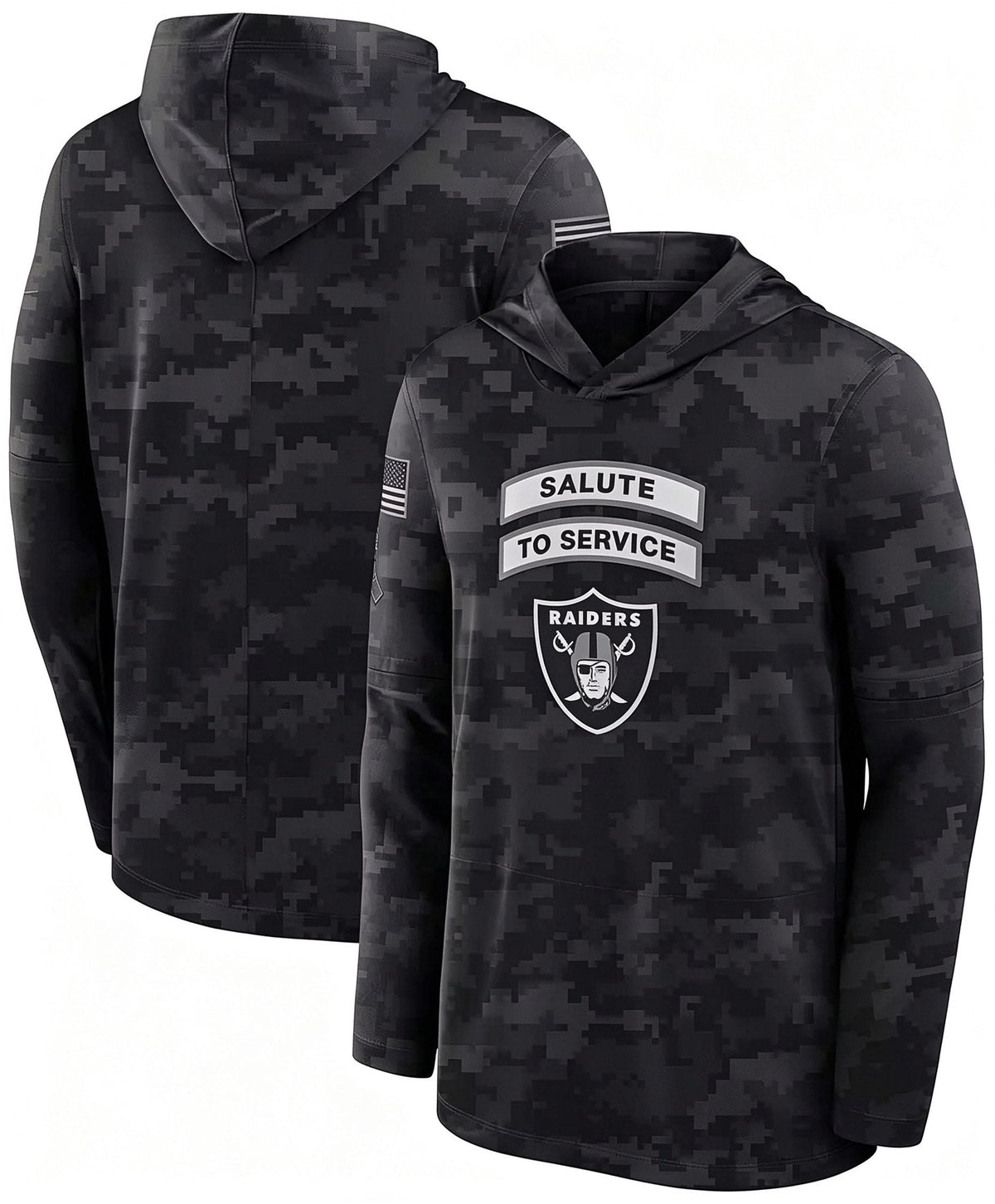 LV.Raiders 2026 Salute To Service Club Pullover Hoodie Cheap sale Birthday and Christmas gifts Stitched American Jersey THAAM