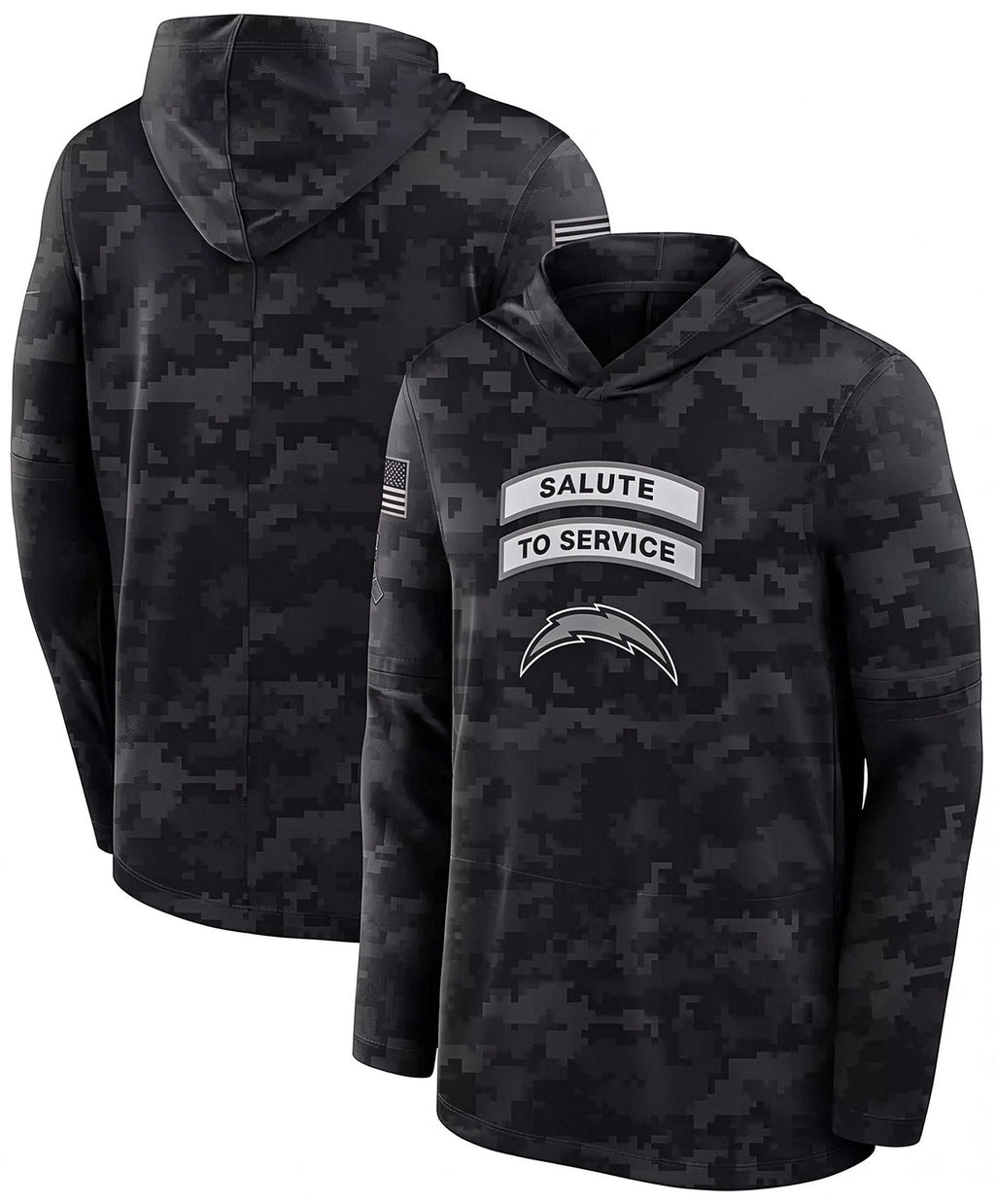 LA.Chargers 2026 Salute To Service Club Pullover Hoodie Cheap sale Birthday and Christmas gifts Stitched American Jersey THAAM