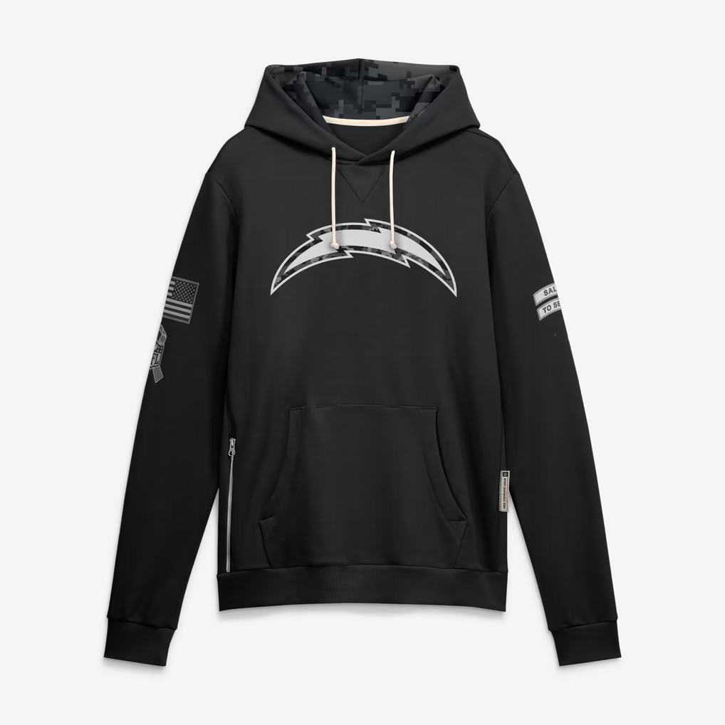 LA.Chargers 2026 Salute To Service Club Pullover Hoodie Cheap sale Birthday and Christmas gifts Stitched American Football jersey Thaam