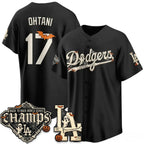 Los Angeles Dodgers #17 Shohei Ohtani Black Halloween 2026 Baseball jersey Thaam