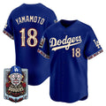 Los Angeles Dodgers #18 Yoshinobu Yamamoto x Dia De Los Muertos Royal 2026 Baseball jersey Thaam