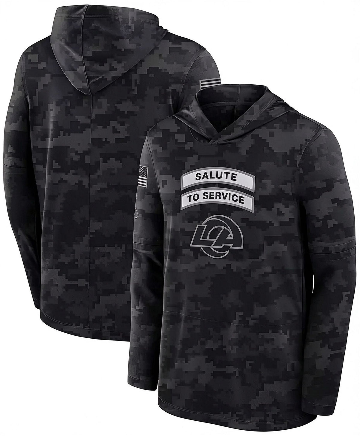 LA.Rams 2026 Salute To Service Club Pullover Hoodie Cheap sale Birthday and Christmas gifts Stitched American Jersey THAAM