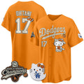 Los Angeles Dodgers #17 Shohei Ohtani Orange Thaam Halloween 2026 Vapor V2 Stitched Jersey