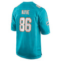 M.Dolphins #86 Jared Wayne Aqua Team Game Jersey THAAM