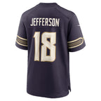 MN.Vikings #18 Justin Jefferson Purple 2026 Rivalries Collection Game Jersey Thaam