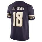 MN.Vikings #18 Justin Jefferson Purple 2026 Rivalries Collection Stitched Limited Jersey Thaam