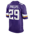 MN.Vikings #29 Jacob Thomas Purple Team Game Football jersey Thaam