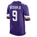 MN.Vikings #9 Odell Beckham Jr. Purple Team Game Jersey THAAM