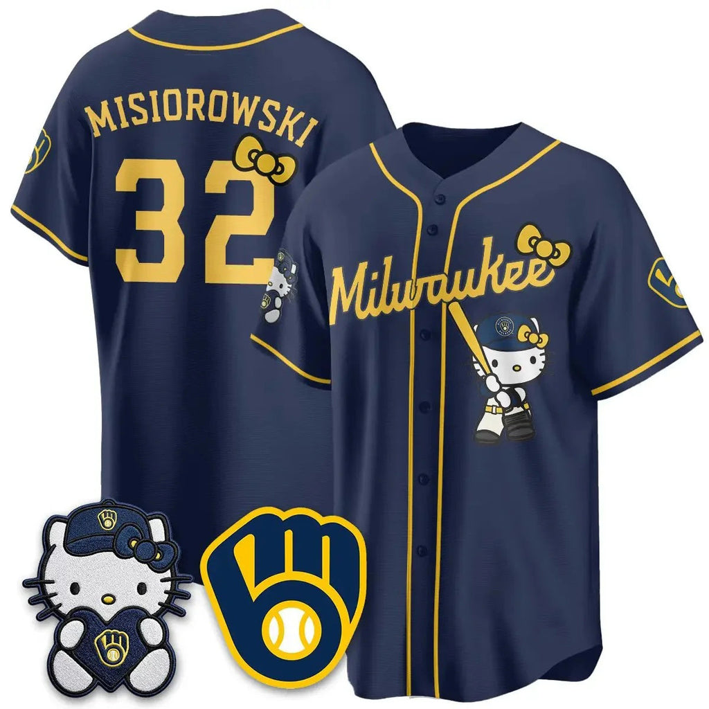 Milwaukee Brewers #32 Jacob Misiorowski Mineral Navy Thaam KT Night Vapor Limited All Stitched Jersey