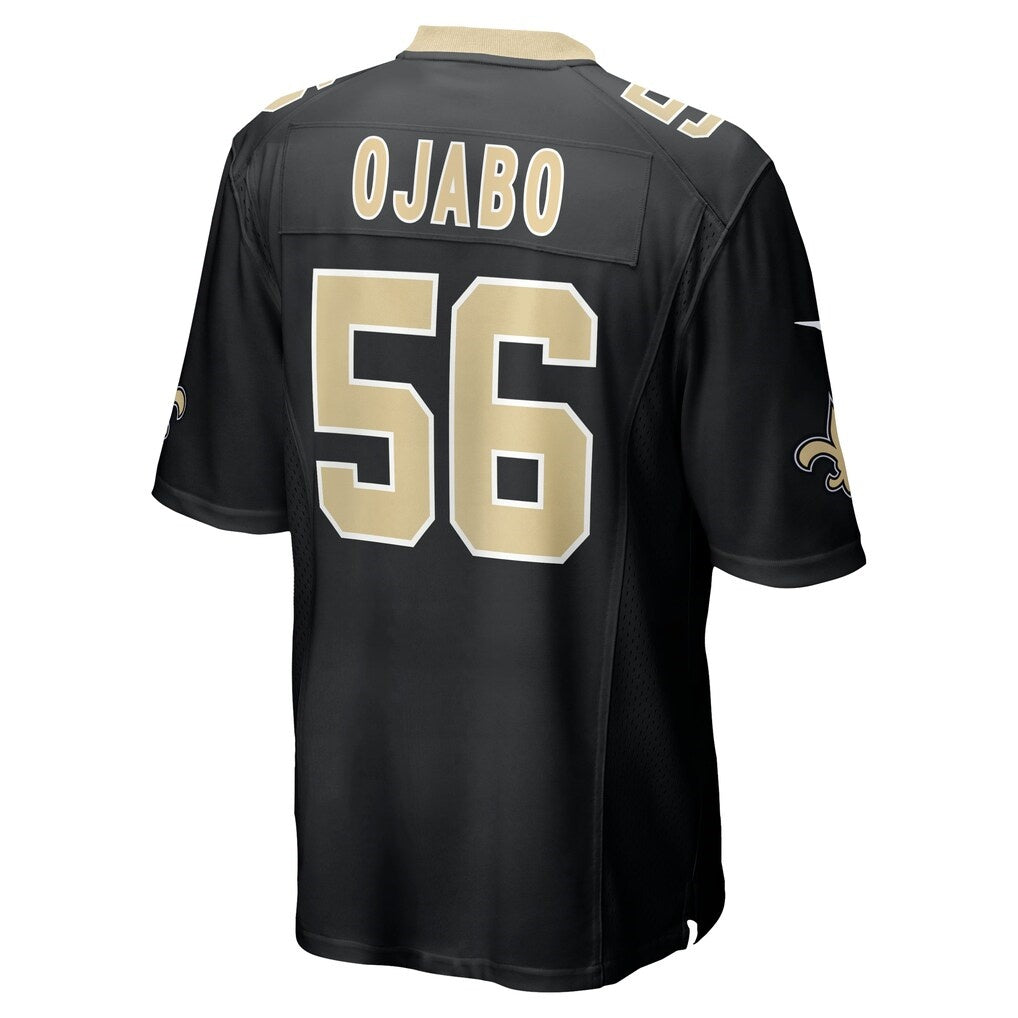 NO.Saints #56 David Ojabo Black Team Game Jersey THAAM