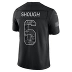 NO.Saints #6 Tyler Shough Black 2026 Salute to Service Stitched Limited Football jersey Thaam