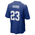NY.Giants #23 Najee Harris Royal Team Game Football jersey Thaam