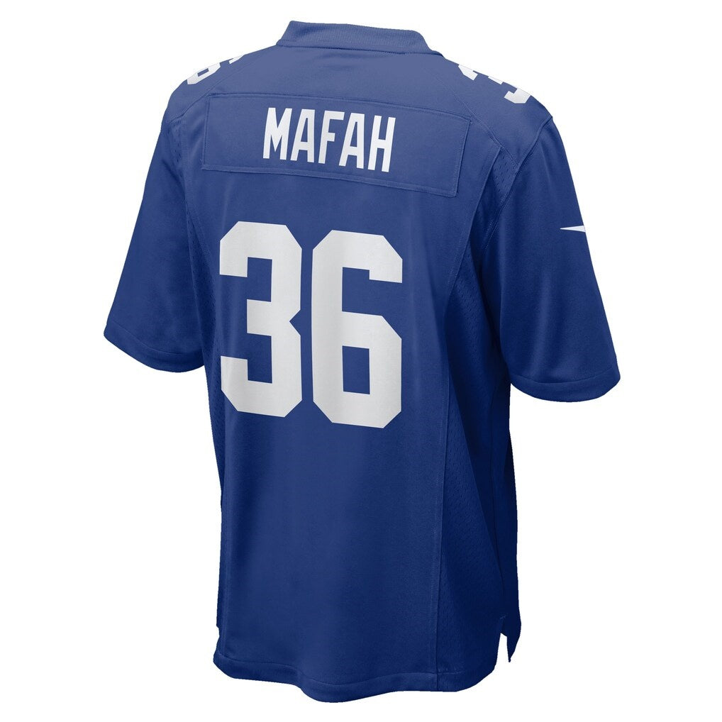 NY.Giants #36 Phil Mafah Royal Team Game Jersey THAAM