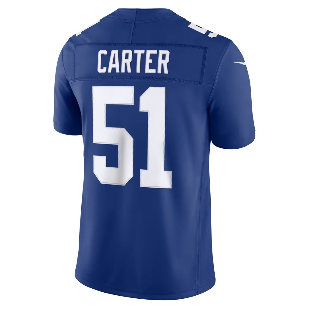 NY.Giants #51 Abdul Carter Royal Thaam Team Vapor F.U.S.E. Stitched Limited Jersey
