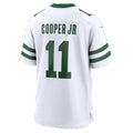 NY.Jets #11 Omar Cooper Jr. Legacy White Game Football jersey Thaam