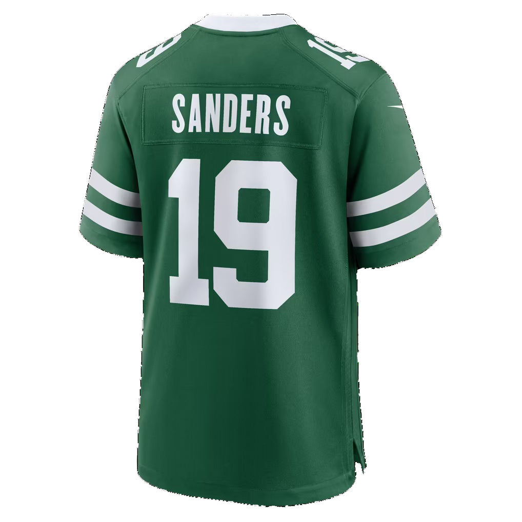NY.Jets #19 Jason Sanders Legacy Green Thaam Team Game Jersey