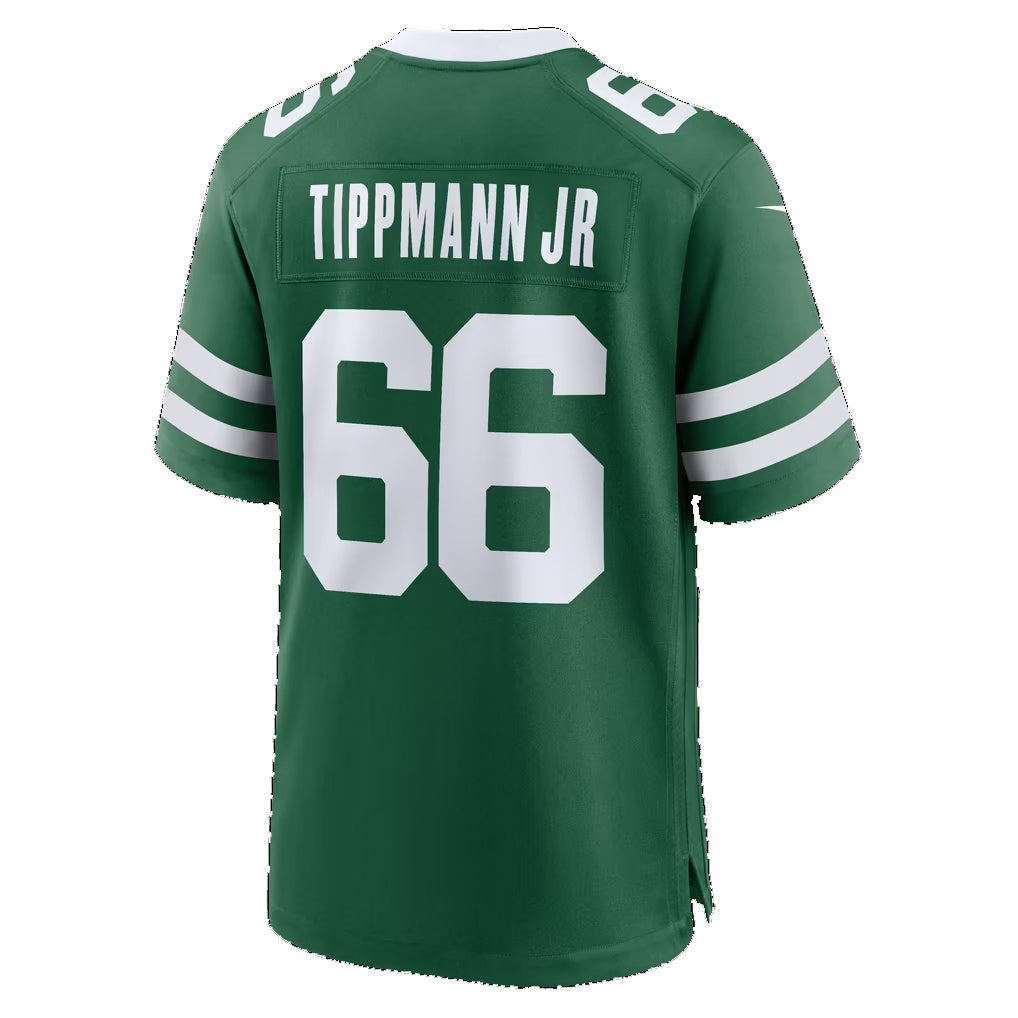 NY.Jets #66 Joe Tippmann Green Thaam Team Game Jersey
