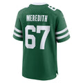 NY.Jets #67 Jordan Meredith Legacy Green Team Game Football jersey Thaam