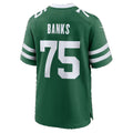 NY.Jets #75 Brant Banks Legacy Green Team Game Football jersey Thaam
