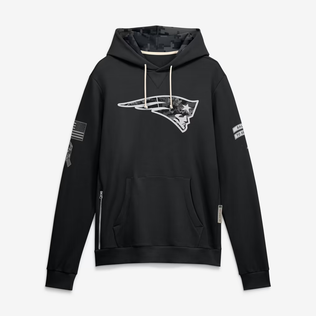 NE.Patriots 2026 Salute To Service Club Pullover Hoodie Cheap sale Birthday and Christmas gifts Stitched American Football jersey Thaam