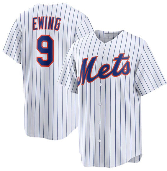 New York Mets #9 AJ Ewing 2026 White Cool Base Stitched Jersey THAAM
