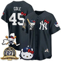 New York Yankees #45 Gerrit Cole Navy Thaam Meow KT 2026 Vapor Limited All Stitched Jersey