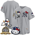 New York Yankees Gray Thaam Meow KT 2026 Vapor Limited All Stitched Jersey