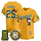 Oakland Athletics #25 Brent Rooker Gold Thaam Meow KT 2026 Vapor Limited Stitched Jersey