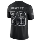 P.Eagles #26 Saquon Barkley Black 2026 Salute to Service Stitched Limited Football jersey Thaam