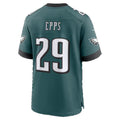 P.Eagles #29 Marcus Epps Midnight Green Team Game Football jersey Thaam