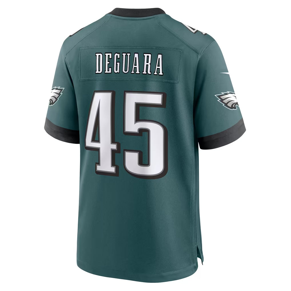 P.Eagles #45 Josiah Deguara Midnight Green Thaam Team Game Jersey
