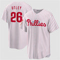 Philadelphia Phillies #26 Chase Utley White 2026 Cool Base Stitched Jersey THAAM