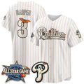 Philadelphia Phillies #3 Bryce Harper White Thaam Halloween 2026 Vapor Limited Stitched Jerseys